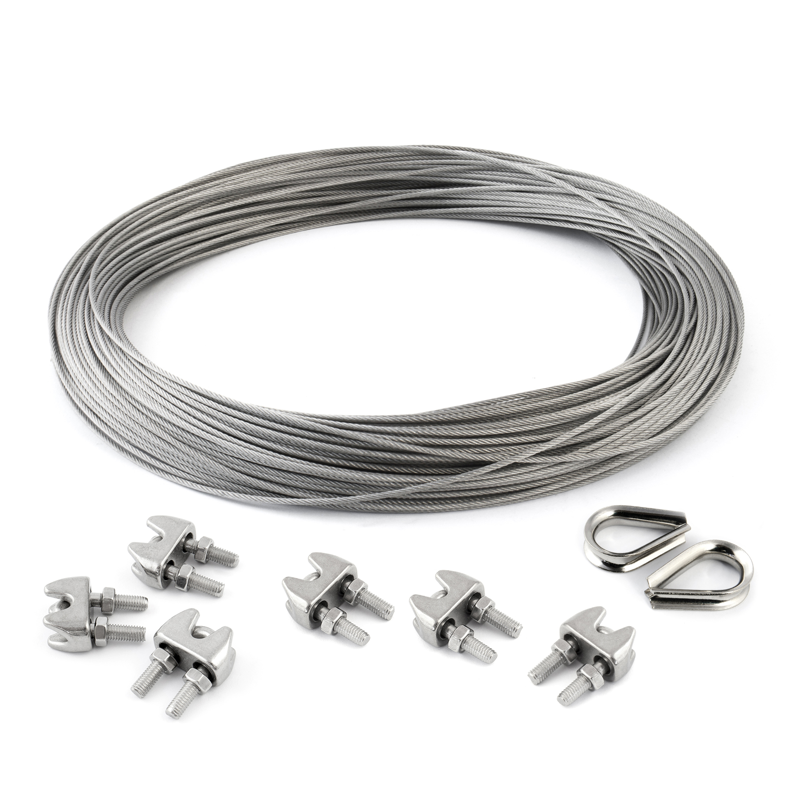 Drahtseilklemme Bügel – SET