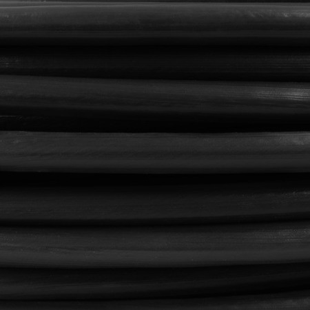 Drahtseil Verzinkt in PVC Stahlseile Drahtseile SCHWARZ 1/2mm 1x7