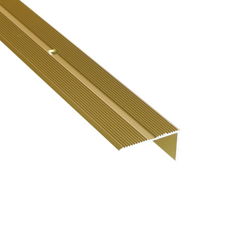 Treppenkantenprofil Treppenkanten Treppenprofil Winkel Schiene L-Form 40x20mm GOLD