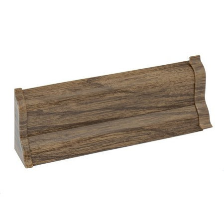 2m Fussleiste 52mm EICHE PRESTIGE Fußleiste Leiste Sockelleiste Laminatleiste Bodenleiste PVC + Montagematerial GRATIS