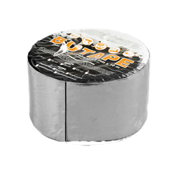 Butylband DACHDECKERBAND Abdichtband Selbstklebendes Reparaturband Dichtband 100mm ALUMINIUM