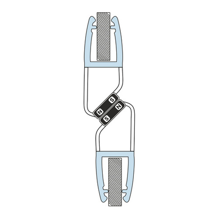 Magnetdichtung Dichtung Transparent Duschtürdichtung 4mm 5mm 6mm