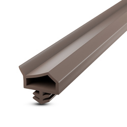 KD-14 Dichtung 12×5 mm TPS, Braun – Ideal für Innen- und Außentüren aus Holz, Türrahmen und Zargen