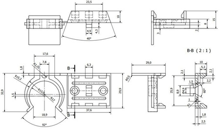 1,5m Sockelblende Küche Einbauküche Küchensockel Modern Sockel 100mm PCV ALUMINIUM SATIN