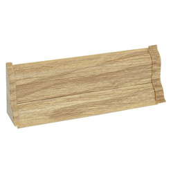 2m Fussleiste 52mm EICHE ANTIK Fußleiste Leiste Sockelleiste Laminatleiste Bodenleiste PVC + Montagematerial GRATIS