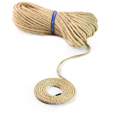 Natürliches Sisal Seil für Kratzbaum Katzenbaum Kratzseil DIY Fuer Katzen Ersatzteile 10mm