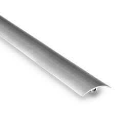 Übergangsprofil Rund 0,93cm 40mm Schrauben SILBER