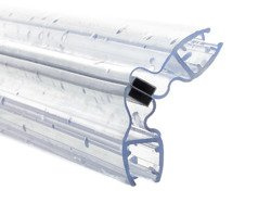 1 PAAR Duschdichtung Magnetdichtung 6-8mm MODEL 6