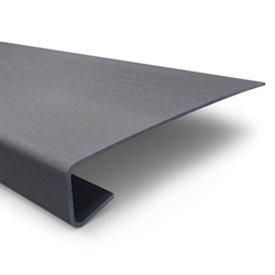 Renovierungsabdeckung für alte Innenfensterbank – Graphit Tiefe 38cm