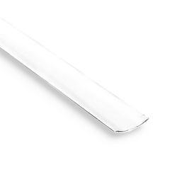 Übergangsprofil Rund 0,93cm 40mm Schrauben BRAUN