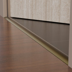 Übergangsprofil Rund 0,93cm 40mm Schrauben SAHARA