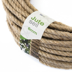 Juteseil Tauwerk Tauseil Naturhanf Jute Leine Schnur 6mm