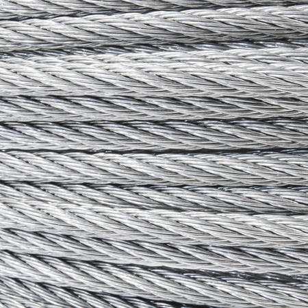 DRAHTSEIL Verzinkt Drahtseile Stahlseil Stahlseile Draht 8mm 6x12 +7FE