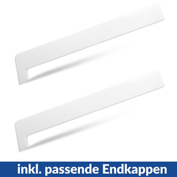 Fensterbank Fensterbrett für den Innenbereich PVC Tiefe 35cm EICHE SKANDINAVISCH + Endkappen GRATIS!