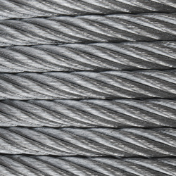 DRAHTSEIL Verzinkt Drahtseile Stahlseil Stahlseile Draht 12mm 6x12 +7FE