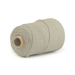 Baumwolle Baumwollgarn Makramee Garn 3mm 100m - 200m SAND