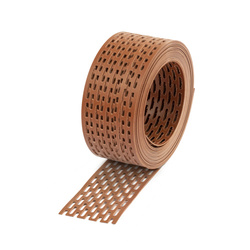 Traufgitter 50mm Vogelschutz Lüftungsgitter ZIEGELROT