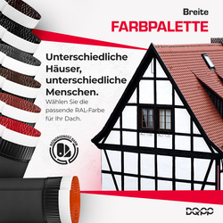 Firstband Firstrolle Dachfirst Gratrolle First xRoll 5mb Breite 310mm RAL 8019 DUNKELBRAUN