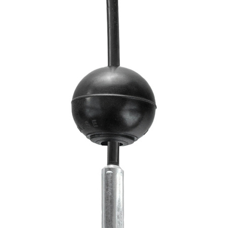 Stahlseil für Fitnessgeräte mit Öse, Ballstopper und Gewindeterminal 4/5,2mm Fitness-Stahlkabel Ersatzkabel
