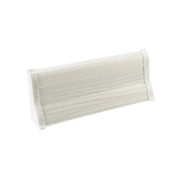 2,5m Fussleiste PVC 62mm Kieferweiss + Montagematerial Gratis