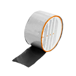 Butylband DACHDECKERBAND Abdichtband Selbstklebendes Reparaturband Dichtband 100mm ALUMINIUM