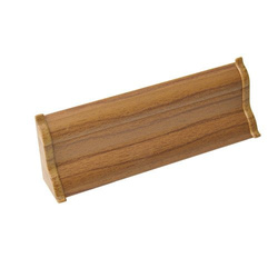 2m Fussleiste 52mm NUSS VENEZIA Fußleiste Leiste Sockelleiste Laminatleiste Bodenleiste PVC + Montagematerial GRATIS