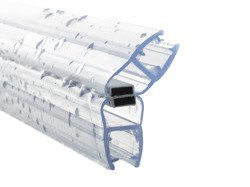 1 PAAR Duschdichtung Magnetdichtung 3,5-5mm MODEL 6