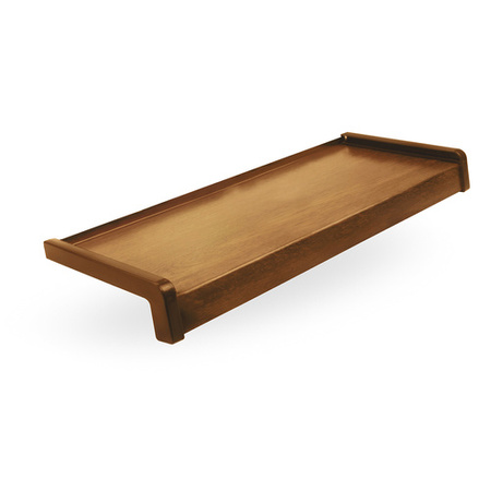 Fensterbank Stahl Aussen Außenfensterbank Fensterbrett Stahlblech Breite 15cm EICHE GOLD