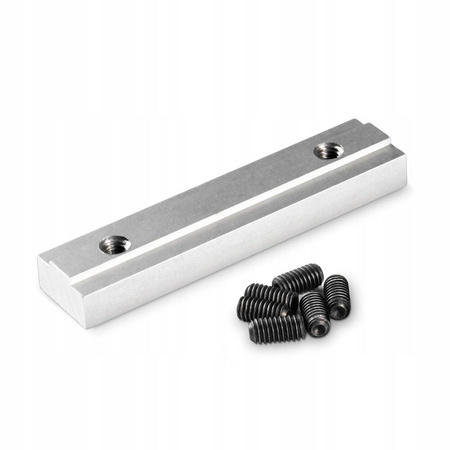 Verbinder 1 Stk. schwarz für Gardinenschiene  Vorhangsschiene