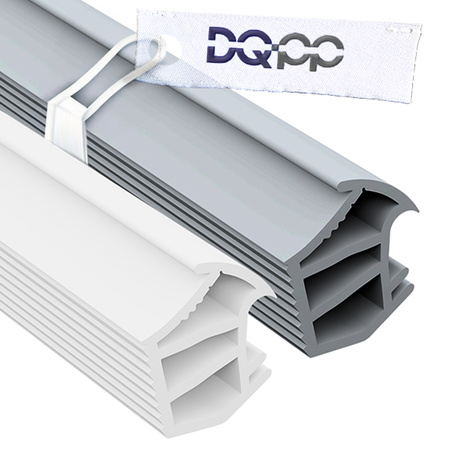 Türdichtung für Außentüren mit Stahlzarge KA-2 GRAU