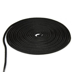 Polypropylenseil 8mm Schnur Polypropylen Seil Tauwerk Flechtleine SCHWARZ OHNE PÜNKTCHEN