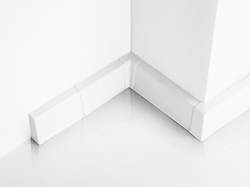 5cm Muster Fussleiste 55mm WEISS