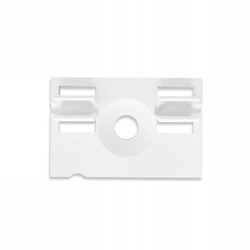 Verbinder 1 Stk. schwarz für Gardinenschiene Vorhangsschiene