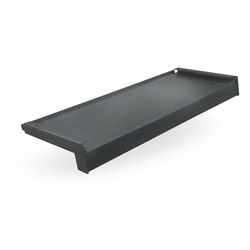 Fensterbank Stahl Aussen Außenfensterbank Fensterbrett Stahlblech Breite 27,5cm RAL 7016 ANTHRAZIT
