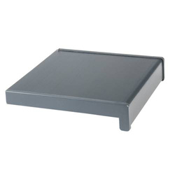 Fensterbank Fensterbrett für den Innenbereich PVC Tiefe 25cm GRAPHIT + Endkappen GRATIS!