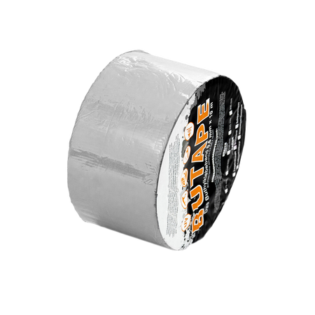 Butylband DACHDECKERBAND Abdichtband Selbstklebendes Reparaturband Dichtband 100mm ALUMINIUM