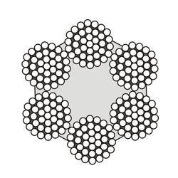 DRAHTSEIL Verzinkt Drahtseile Stahlseil Stahlseile Draht 14mm 6x37