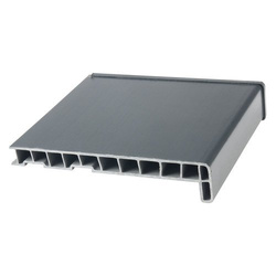 Fensterbank Fensterbrett für den Innenbereich PVC Tiefe 25cm GRAPHIT + Endkappen GRATIS!