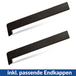 Fensterbank Fensterbrett für den Innenbereich PVC Tiefe 40cm MAHAGONI + Endkappen GRATIS!