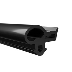 Fensterdichtung S-1628 Schwarz Decco PVC Kunststofffenster Dichtung
