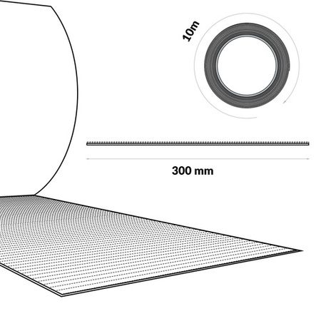 Butylband DACHDECKERBAND Abdichtband Selbstklebendes Reparaturband Dichtband 300mm BRAUN