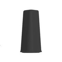 75mm Außenecke SCHWARZ MATT 1 Stk.