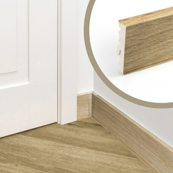 Fussleiste 2,2m Kunststoff Geschäumtes PVC Rocky Kanada