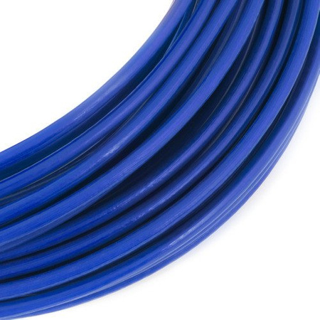 Drahtseil Verzinkt in PVC Stahlseile Drahtseile BLAU 8/10mm 6x19