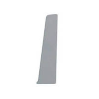 75mm Endstück GRAU 1 Stk.