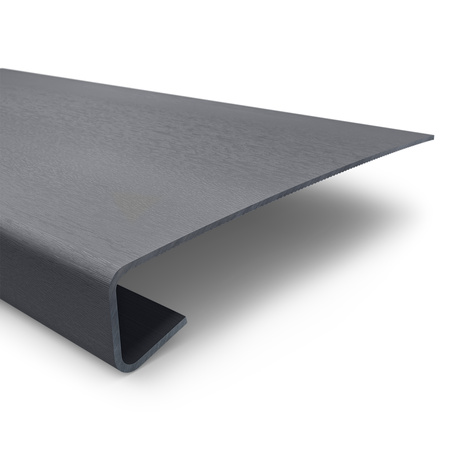 Renovierungsabdeckung für alte Innenfensterbank – Graphit Tiefe 38cm