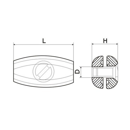 Seilklemme Verzinkt Drahtseil Drahtseilklemme EIFORM 3mm