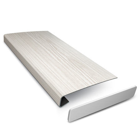 Renovierungsabdeckung für alte Innenfensterbank – Eiche Skandinavisch Tiefe 38cm