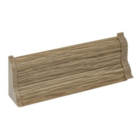 2m Fussleiste 52mm EICHE Fußleiste Leiste Sockelleiste Laminatleiste Bodenleiste PVC + Montagematerial GRATIS