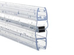 1 PAAR Duschdichtung Magnetdichtung 6mm 8mm